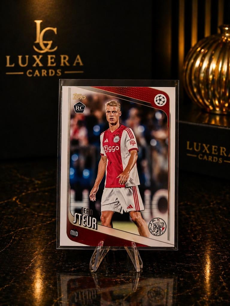 Sean Steur RC – Topps UEFA (Ajax), Verzamelen, Ophalen of Verzenden, Zo goed als nieuw, Ajax, Spelerskaart