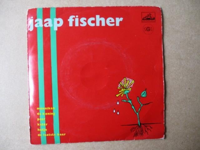 s0215 jaap fischer - monniken, Ophalen, Gebruikt, Overige genres, 7 inch