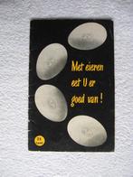 3x oud foldertje eieren voor omelet, maaltijd&gebak +1boekje, Verzenden, Gelezen, Nederland en België