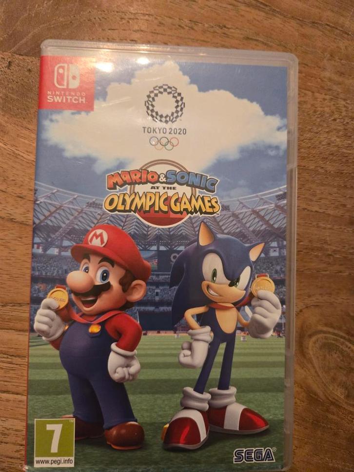 Mario & Sonic op de Olympische Spelen Tokyo 2020 Switch, Spelcomputers en Games, Games | Nintendo Switch, Zo goed als nieuw, Sport