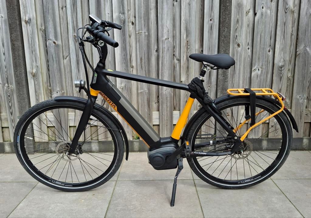 Sparta M11Ti - Nieuwe 500W Accu - Yamaha Middenmotor- 3935km, Fietsen en Brommers, Ophalen, Sparta, Gebruikt, 50 km per accu of meer