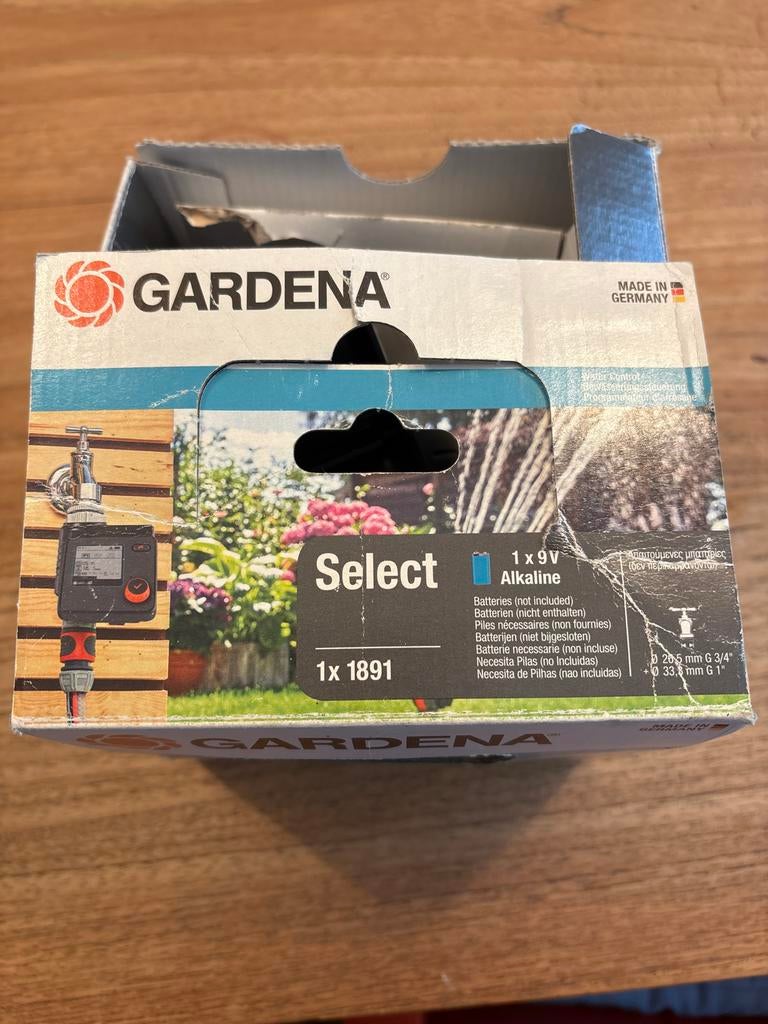 Gardena Select bewateringscomputer, Ophalen of Verzenden, Nieuw