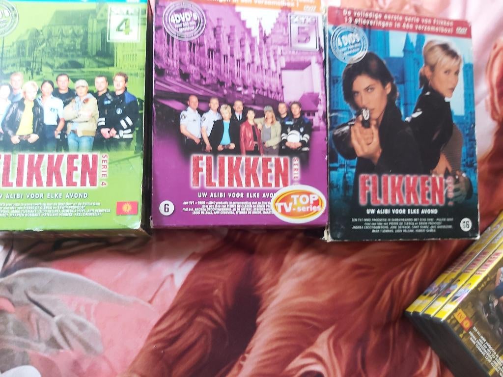 flikken   1  4   en 5, Vanaf 9 jaar, Ophalen of Verzenden, Zo goed als nieuw, Drama