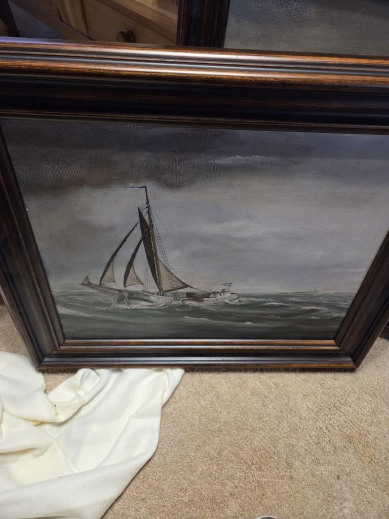 Schilderij antiek, Ophalen