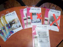 Dmc patronen met borduurgaren/borduurzijde/splijtgaren, Hobby en Vrije tijd, Borduren en Borduurmachines, Nieuw, Borduurgaren of Zijde