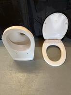 Wandcloset Sphinx  met toiletbril , kleur pergamon, Ophalen, Zo goed als nieuw, Toilet