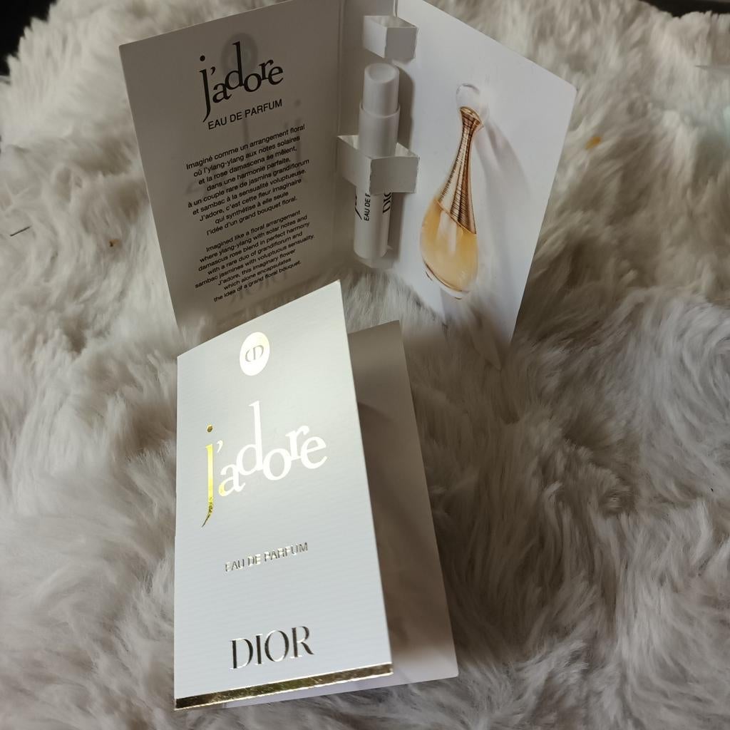 JADORE DIOR parfum proefjes..2 stuks..nieuw, Ophalen of Verzenden, Nieuw