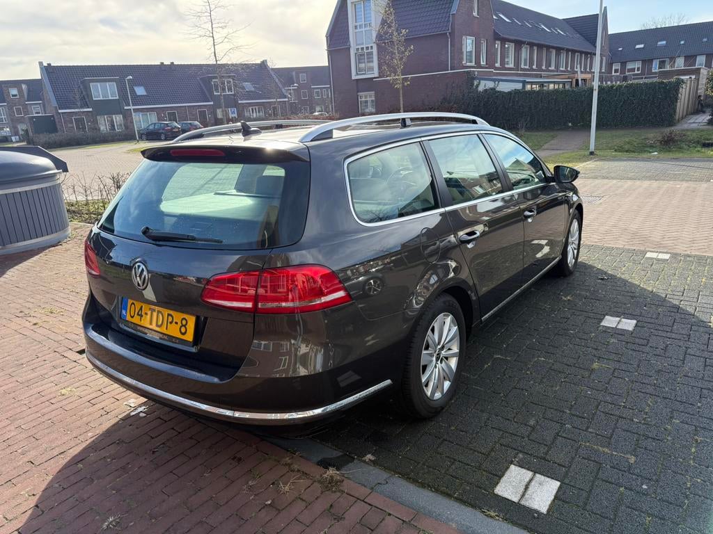 Volkswagen Passat 1.4 TSI 90KW Variant DSG 2012 Bruin, Auto's, Stof, Beige, Bruin, 122 pk