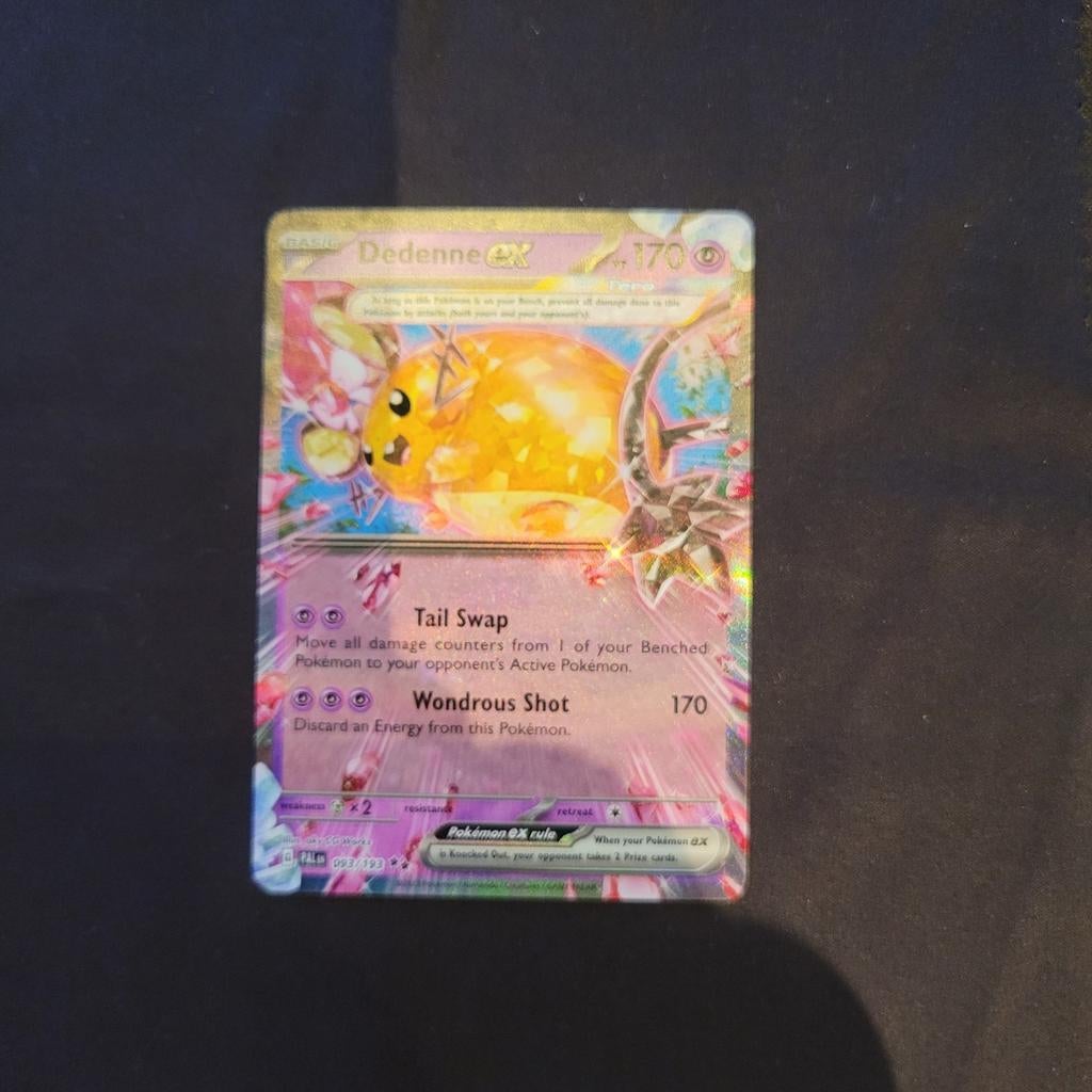 Dedenne ex (paldea evolved) #093, Hobby en Vrije tijd, Verzamelkaartspellen | Pokémon, Ophalen of Verzenden, Zo goed als nieuw