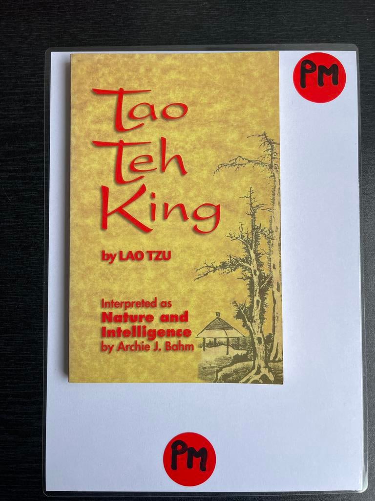 Tao Teh King door Lao Tzu - Filosofie en Spiritualiteit, Ophalen of Verzenden, Zo goed als nieuw, Spiritualiteit algemeen, Achtergrond en Informatie