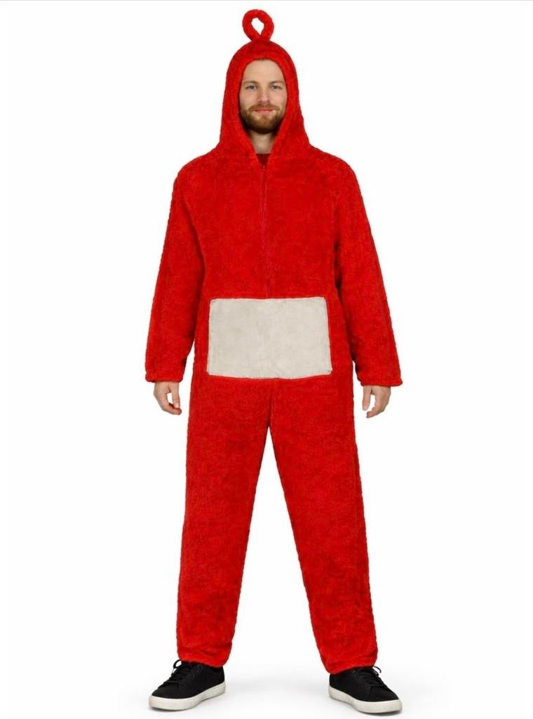 Nieuwe Rode Teletubbie onesie xl, Ophalen of Verzenden, Nieuw, Maat 56/58 (XL)