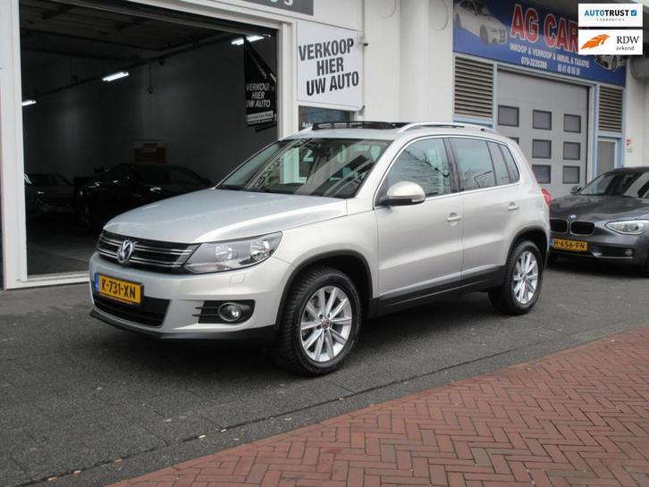 Volkswagen Tiguan 1.4 TSI Sport & Style 4Motion Navi Pano, Auto's, Volkswagen, Bedrijf, Te koop, Tiguan, 4x4, ABS, Airbags, Airconditioning