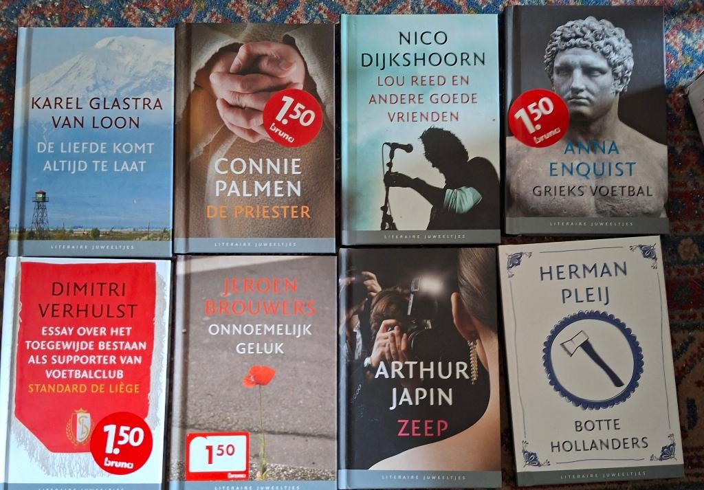 Literaire juweeltjes 72 stuks, Boeken, Ophalen, Nieuw, Diverse auteurs