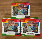 Pokémon First Partner illustration boxen, Ophalen of Verzenden, Nieuw, Boosterbox, Foil