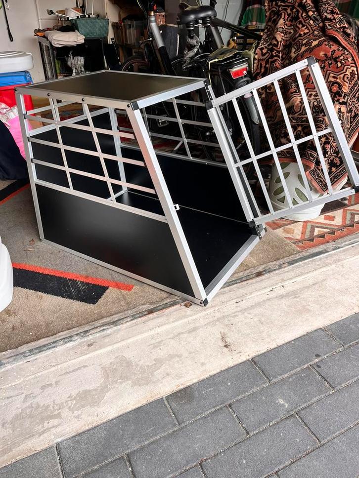 Aluminium Autobench, Dieren en Toebehoren, Hondenbenches, Zo goed als nieuw, Ophalen