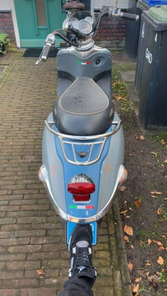 Scooter blauw kenteken, Ophalen of Verzenden, Gebruikt, Benzine, Overige merken