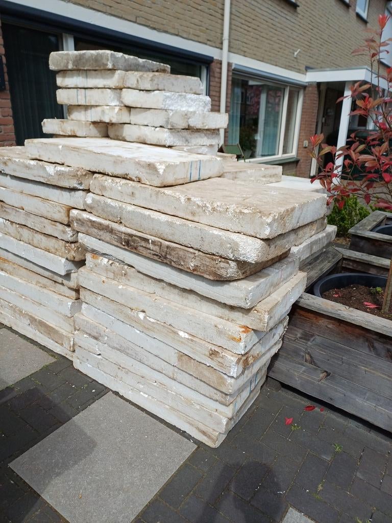 Tempex blokken isolatie kruipruimte, Doe-het-zelf en Verbouw, Isolatie en Afdichting, Gebruikt, Vloerisolatie, Piepschuim (Tempex)