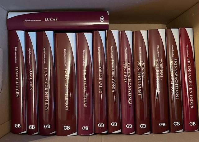 StudieBijbel Nieuwe Testament, compleet in 17 delen, Boeken, Godsdienst en Theologie, Zo goed als nieuw, Ophalen of Verzenden