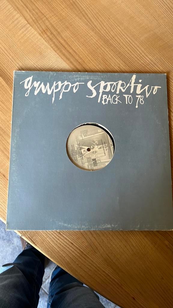 Gruppo Sportivo back to 78  lp, Ophalen of Verzenden, Zo goed als nieuw, 12 inch, Levenslied of Smartlap