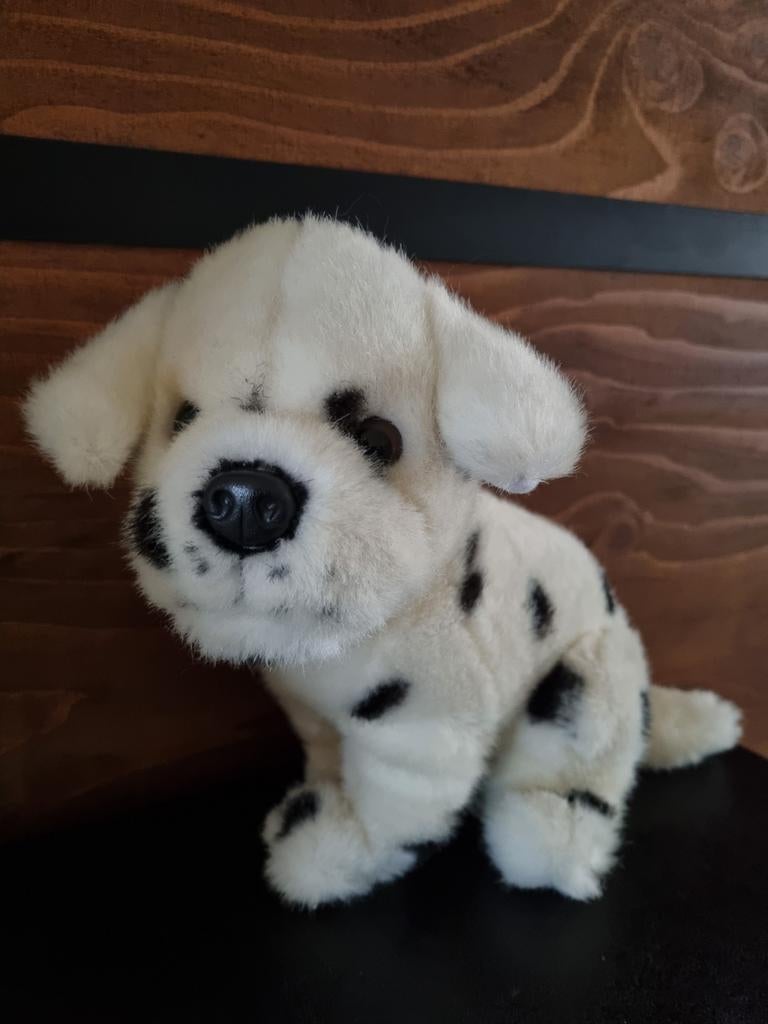 DALMATIER KNUFFELHOND/PUP, l32cm, Levensecht, Igst!, Overige merken, Overige karakters, Middelgroot (20 tot 80 cm), Hond