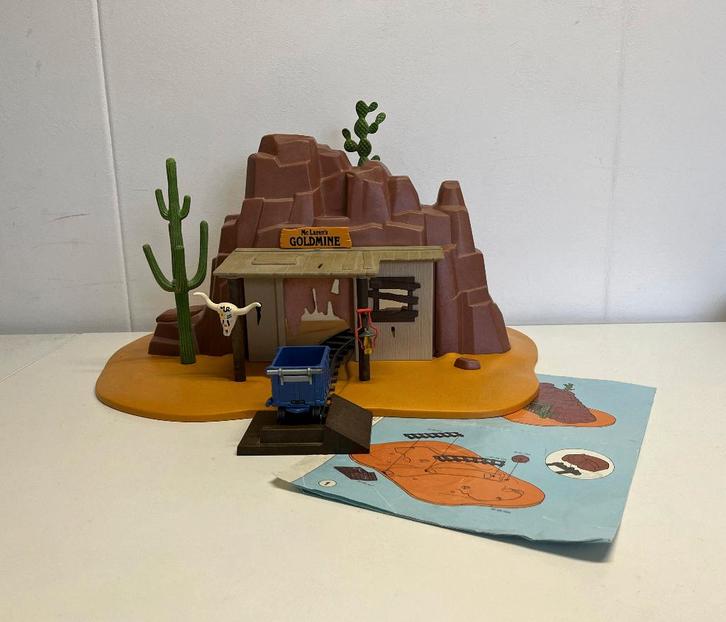 Western nr 435: Mc Larens Goldmine Goudmijn 3802 7857, Kinderen en Baby's, Speelgoed | Playmobil, Gebruikt, Los playmobil, Ophalen of Verzenden