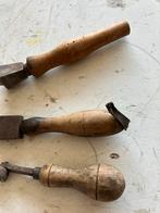 Likhout kantenlikker roulette antiek  schoenindustrie, Ophalen of Verzenden