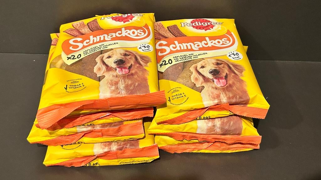 7 x Pedigree Schmackos 20st 144gr, Ophalen of Verzenden, Hond