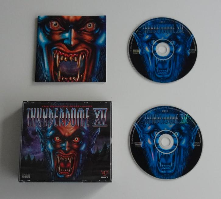 Thunderdome XV : The Howling Nightmare 2xCD uit 1996, Cd's en Dvd's, Cd's | Dance en House, Zo goed als nieuw, Ophalen