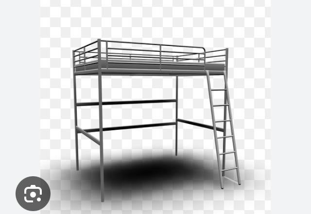 Tromso hoogslaper van de ikea., Ophalen, Eenpersoons, Zo goed als nieuw, 200 cm