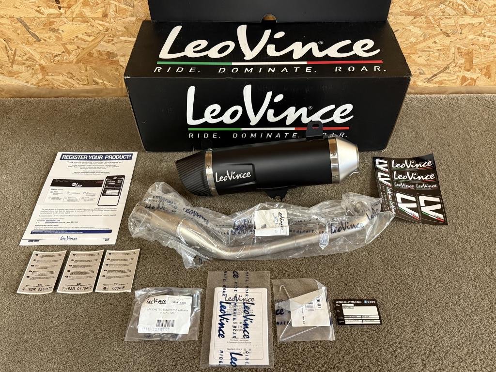 LeoVince Nero uitlaatsysteem Yamaha N-MAX NMAX 125 155 17-20, Info@leovince.com, Nieuw, Sienkiewicza 21A, Człuchów, Pomorskie, 77-300, PL