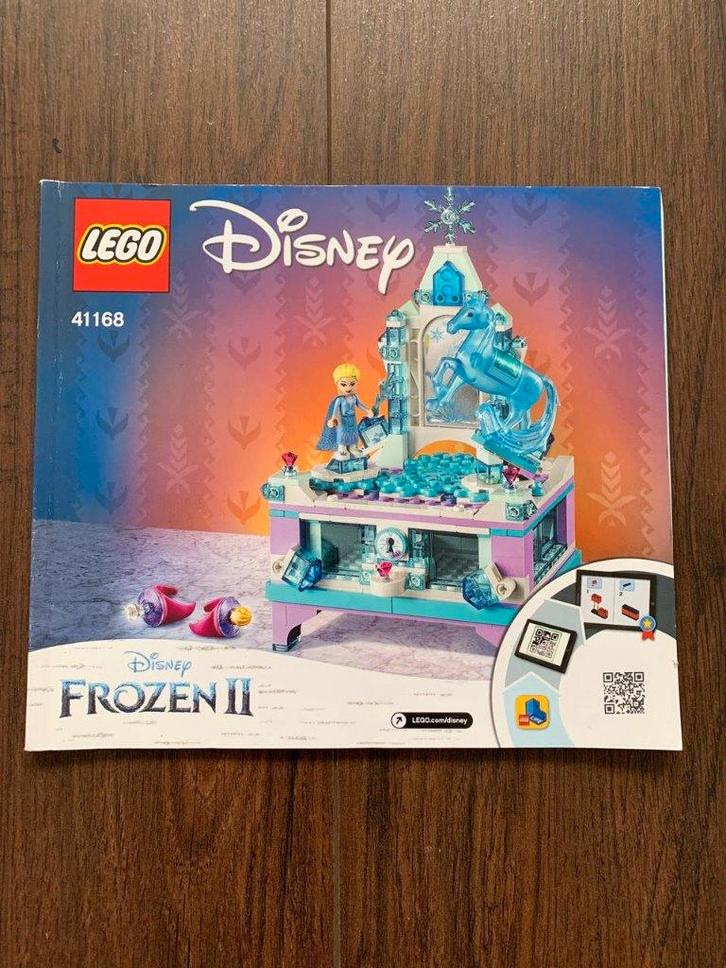Lego Disney frozen 2 Elza’s sieradendoos 41168 boekje, Kinderen en Baby's, Speelgoed | Duplo en Lego, Zo goed als nieuw, Lego