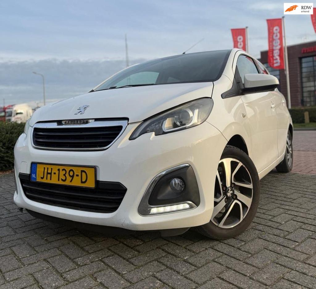 Peugeot 108 1.0 VTi Allure, Gebruikt, Euro 6, 4 stoelen, Wit
