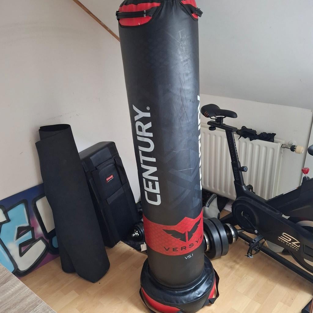 Century bokspaal inclusief stootkussen, Ophalen, Gebruikt, Bokszak