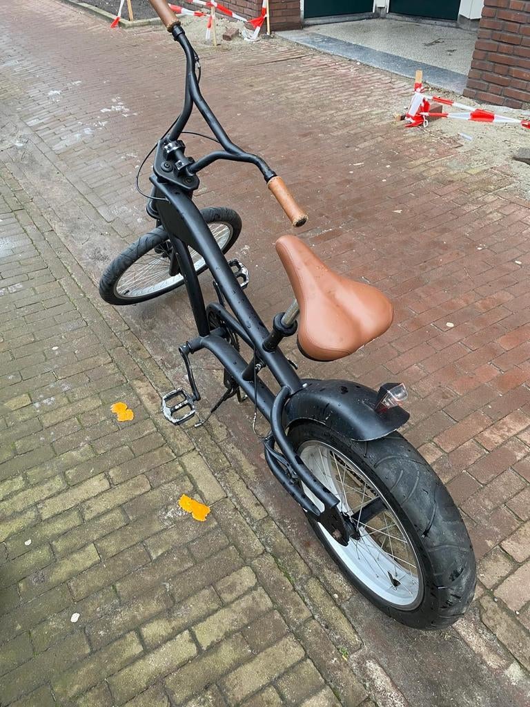 Chopper fiets, Ophalen, Staal