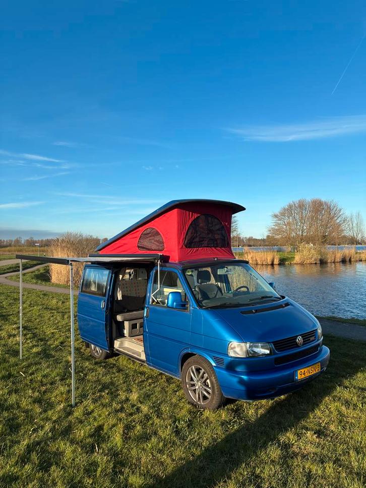 VW T4 California Event 151pk (2002) - Volledig Onderhouden, Caravans en Kamperen, Campers, Particulier, tot en met 4, Buscamper of Camperbus
