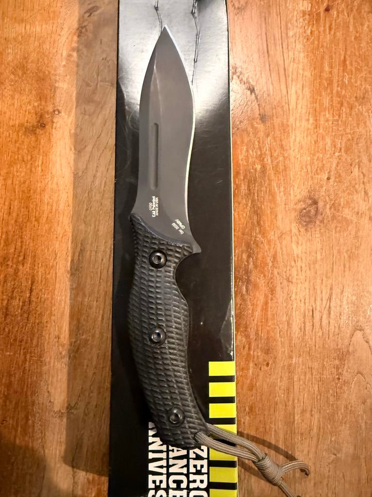 Zero Tolerance ZT0100 (Black-Plain Edge), CPM3V, ZGAN!!, Verzamelen, Ophalen of Verzenden, Zo goed als nieuw