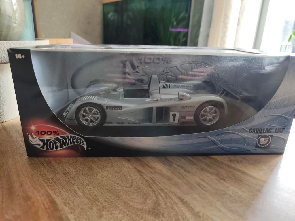 Hot Wheels 100% Cadillac LMP Modelauto Nieuw in Doos, Hobby en Vrije tijd, Modelbouw | Auto's en Voertuigen, Auto, 1:32 tot 1:50