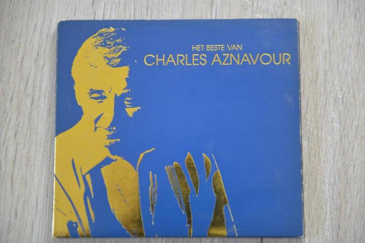 CHARLES AZNAVOUR -- HET BESTE VAN, Cd's en Dvd's, Cd's | Pop, Zo goed als nieuw, 1980 tot 2000, Verzenden