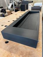 Hi-macs solid surface wastafel 1.50 mtr, Ophalen, 100 tot 150 cm, Nieuw, Minder dan 100 cm