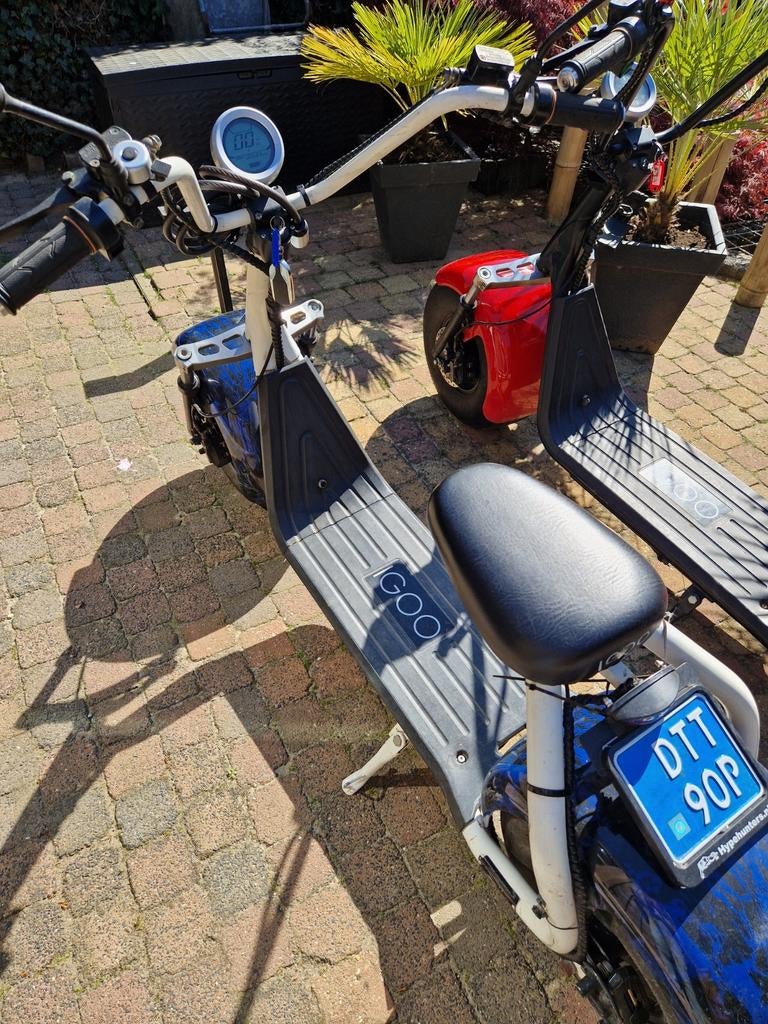 2 Igoo E-Choppers te koop - Kenteken, nieuwe accu's, Ophalen