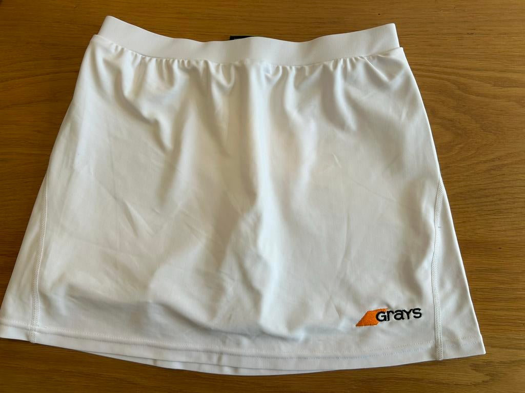 Hockeyrokje sportrokje Grays wit mt M (valt meer als een S), Ophalen of Verzenden, Zo goed als nieuw, Kleding