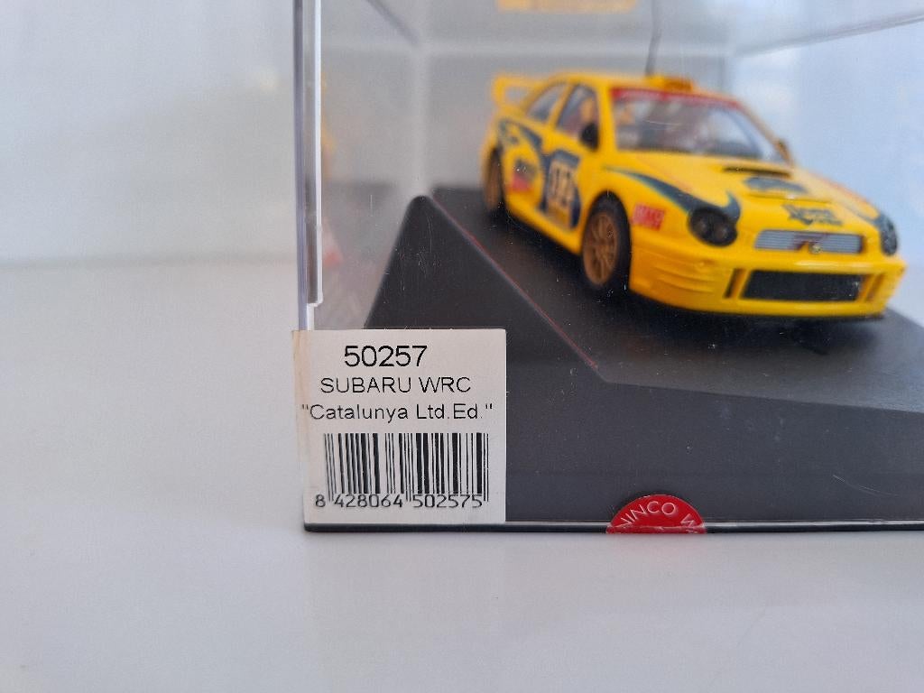 Ninco 50257 Subaru WRC 4 Wheel Drive "#2 Catalunya" Limited, Overige merken, Racebaan, Ninco, Ninco