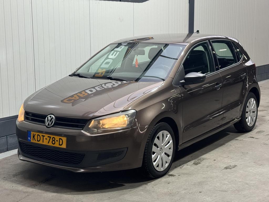 Volkswagen Polo 1.6 TDI Highline, Auto's, Euro 5, Stof, Gebruikt, Bruin