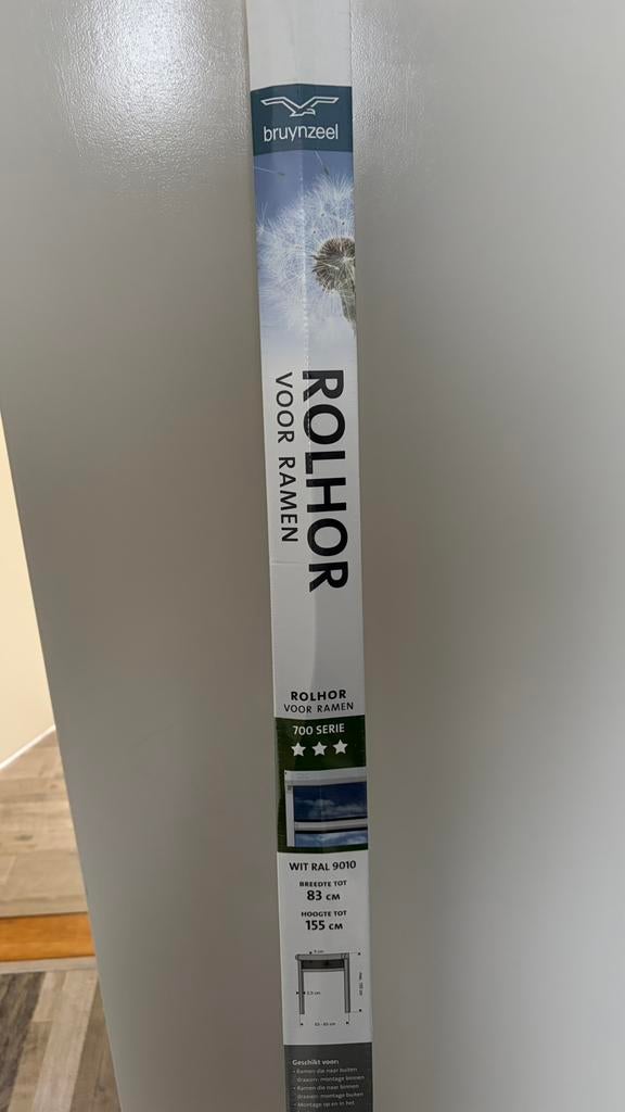 Bruynzeel s700 raamhor gaashor nieuw 83 bij 155 cm, Doe-het-zelf en Verbouw, Deuren en Horren, Ophalen, 80 tot 100 cm, Overige typen