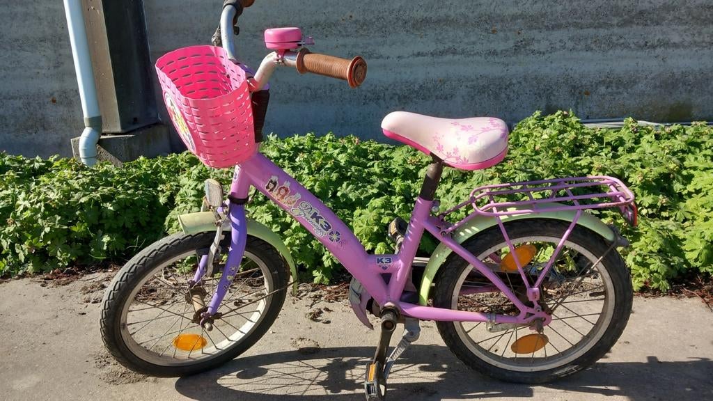 K3 Kinderfiets 16 inch - Perfect voor jonge avonturiers!, Ophalen, Gebruikt, 16 tot 20 inch, K3