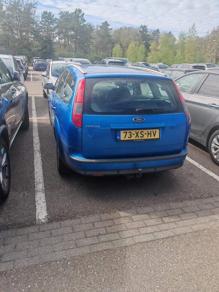 Ford Focus 1.6 74KW Wagon 2007 Blauw, 1596 cc, 15 km/l, Parkeersensor, 4 cilinders