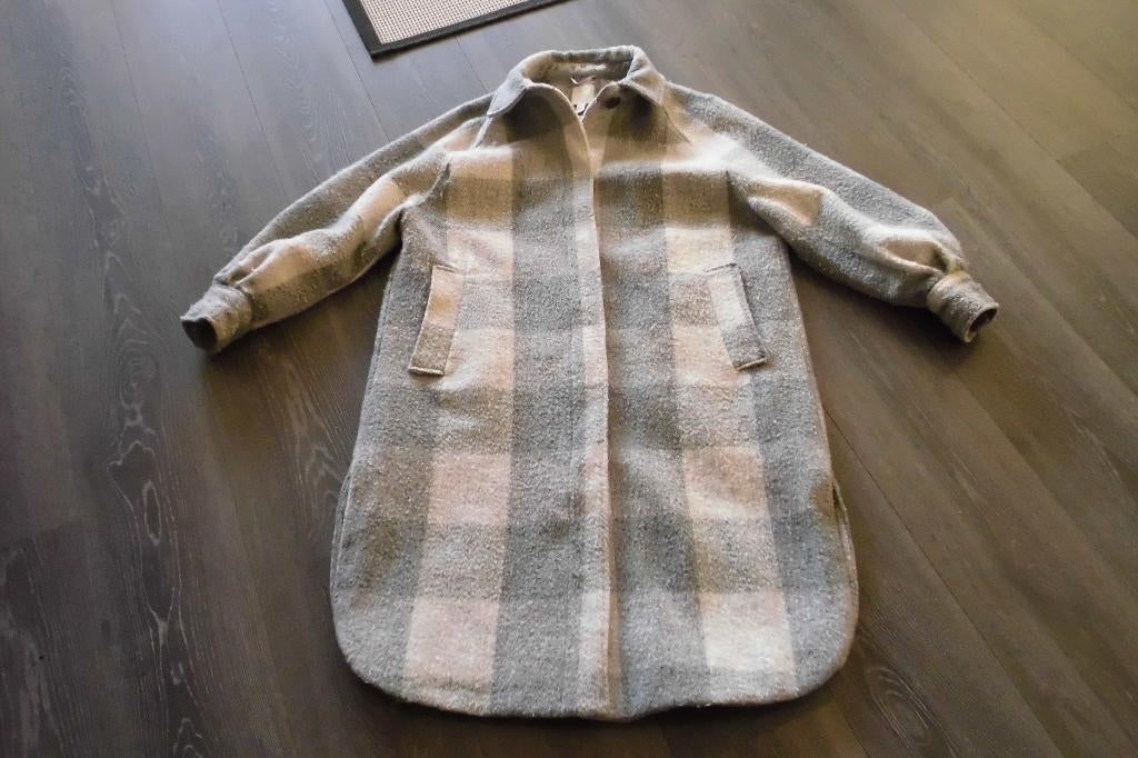 dames jas maat S, Ophalen of Verzenden, Zo goed als nieuw, Maat 36 (S), Grijs