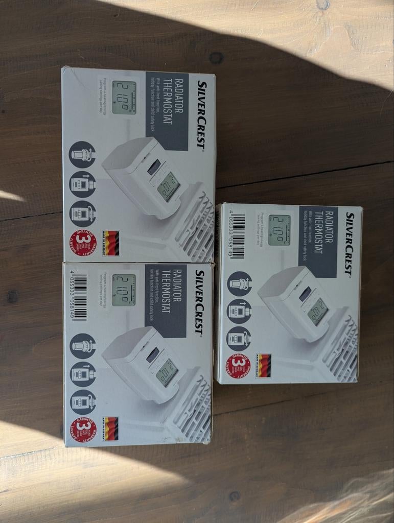 Slimme radiator thermostat (Nieuw) x 3, Ophalen of Verzenden, Nieuw