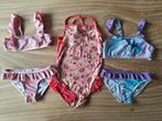 Bikini en badpak meisje 122/128, Meisje, Badpak, Zo goed als nieuw, Ophalen of Verzenden