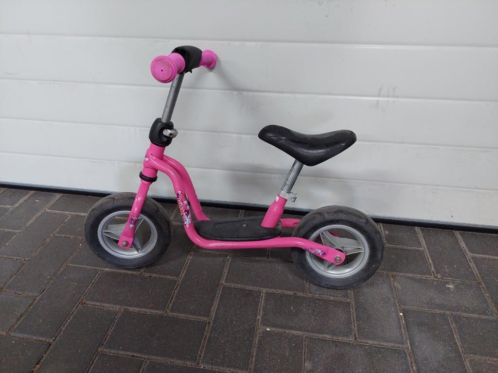 Puky loopfiets roze, Fietsen en Brommers, Ophalen